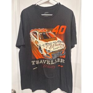JR Motorsports Justin Allgaier Traveller Whiskey NASCAR Shirt Mens XL Charcoa 40